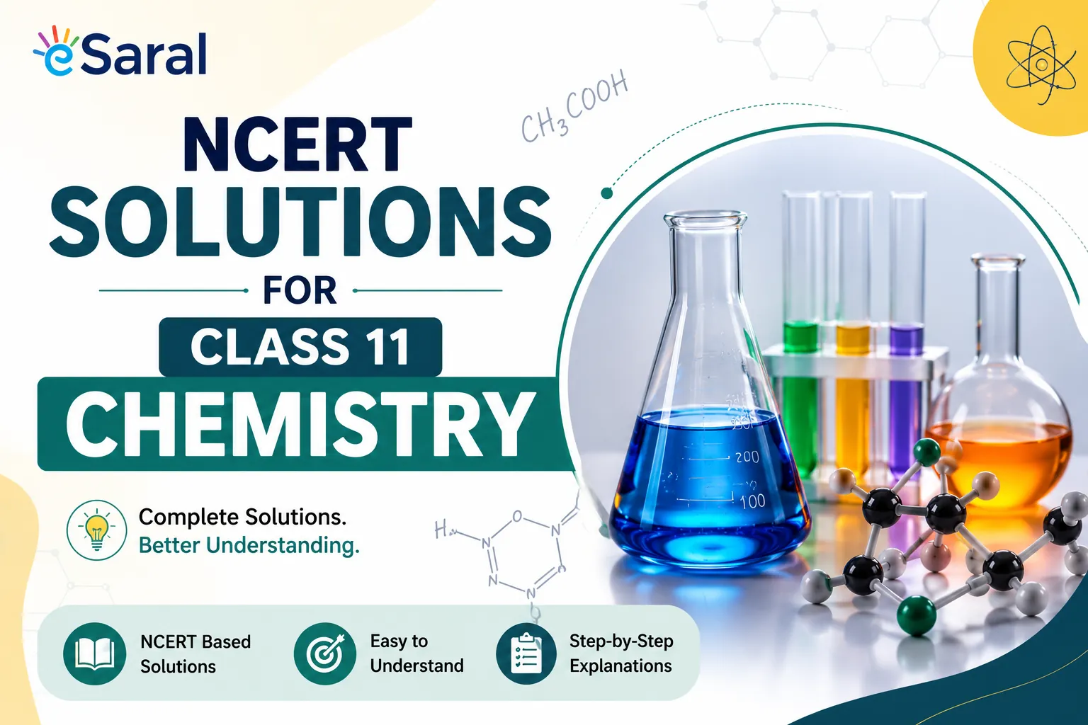 NCERT Solutions for Class 11 Chemistry - Free PDF Download